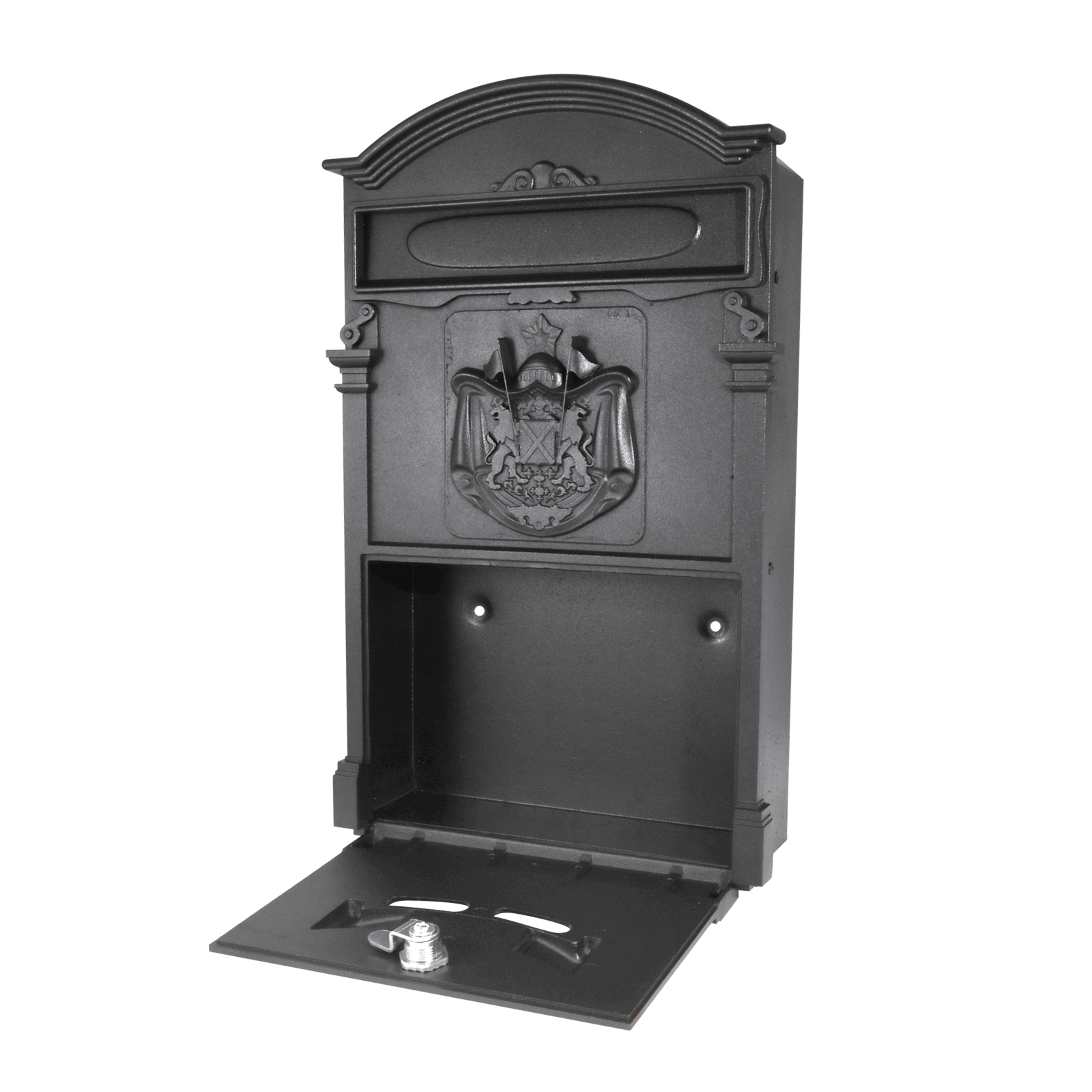 Ящик почтовый АЛЛЮР №4010 черный (5)