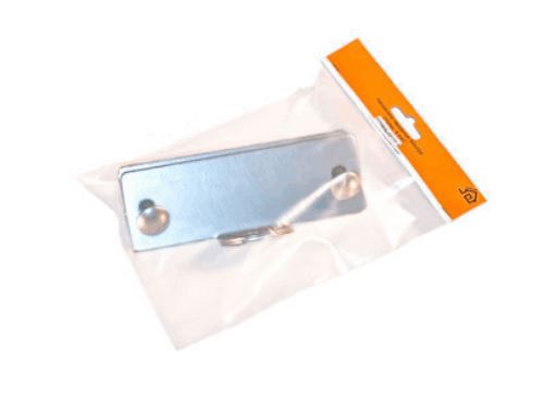 Домарт Проушина гаражная 50*150 (толщ.4мм) планка, крепеж б/п d 15мм (10) 