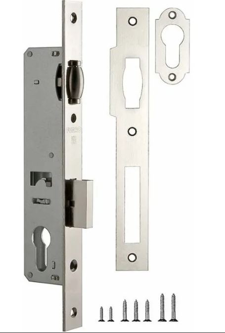 KALE 155/P 20mm W/B никель б/мех.секр Замок врезной б/руч (30)