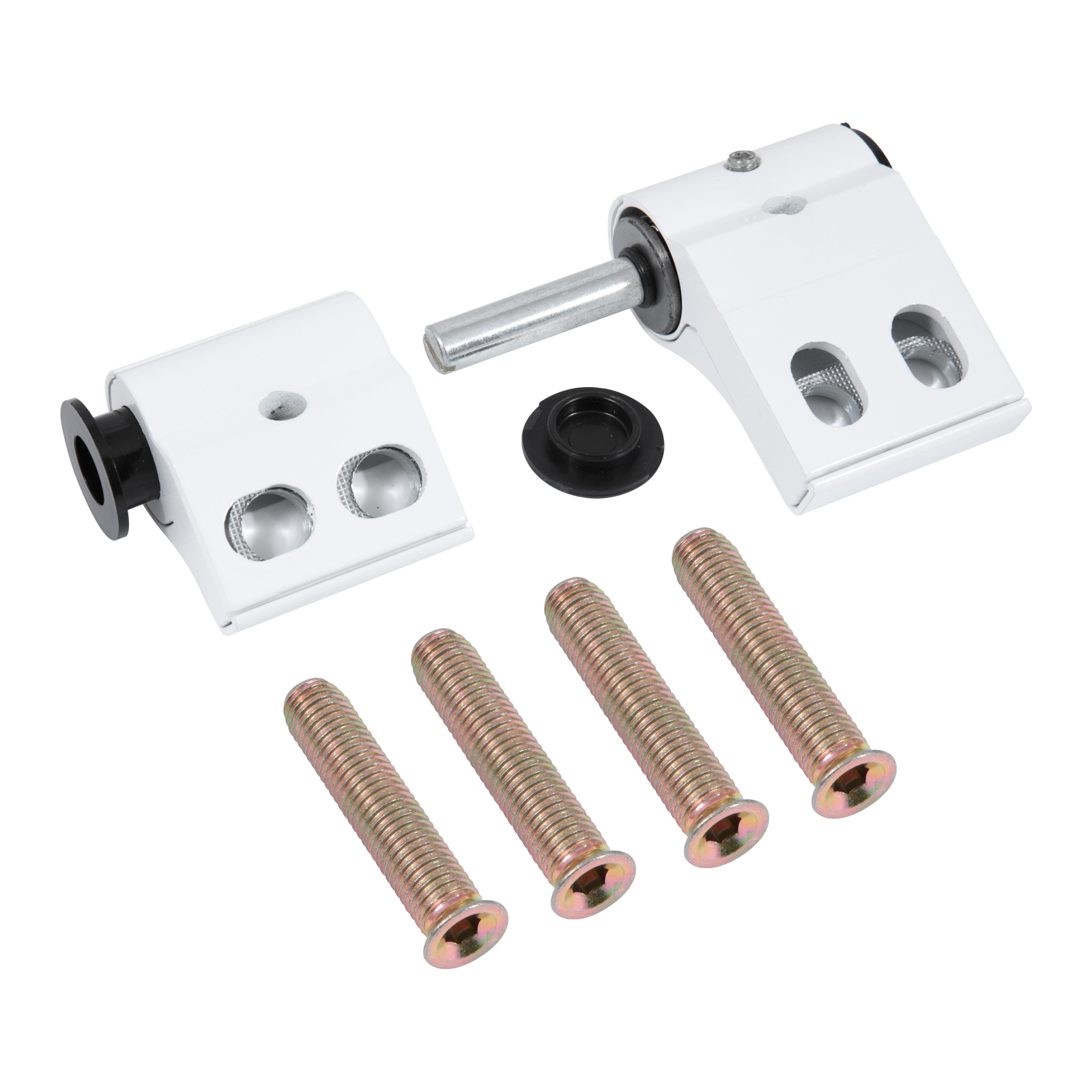 БУЛАТ ПН-103,5х96.9016 белый,1 подшип., 2-х секц. петля дверная для алюм. дверей,(U2-P1A) (16,2)