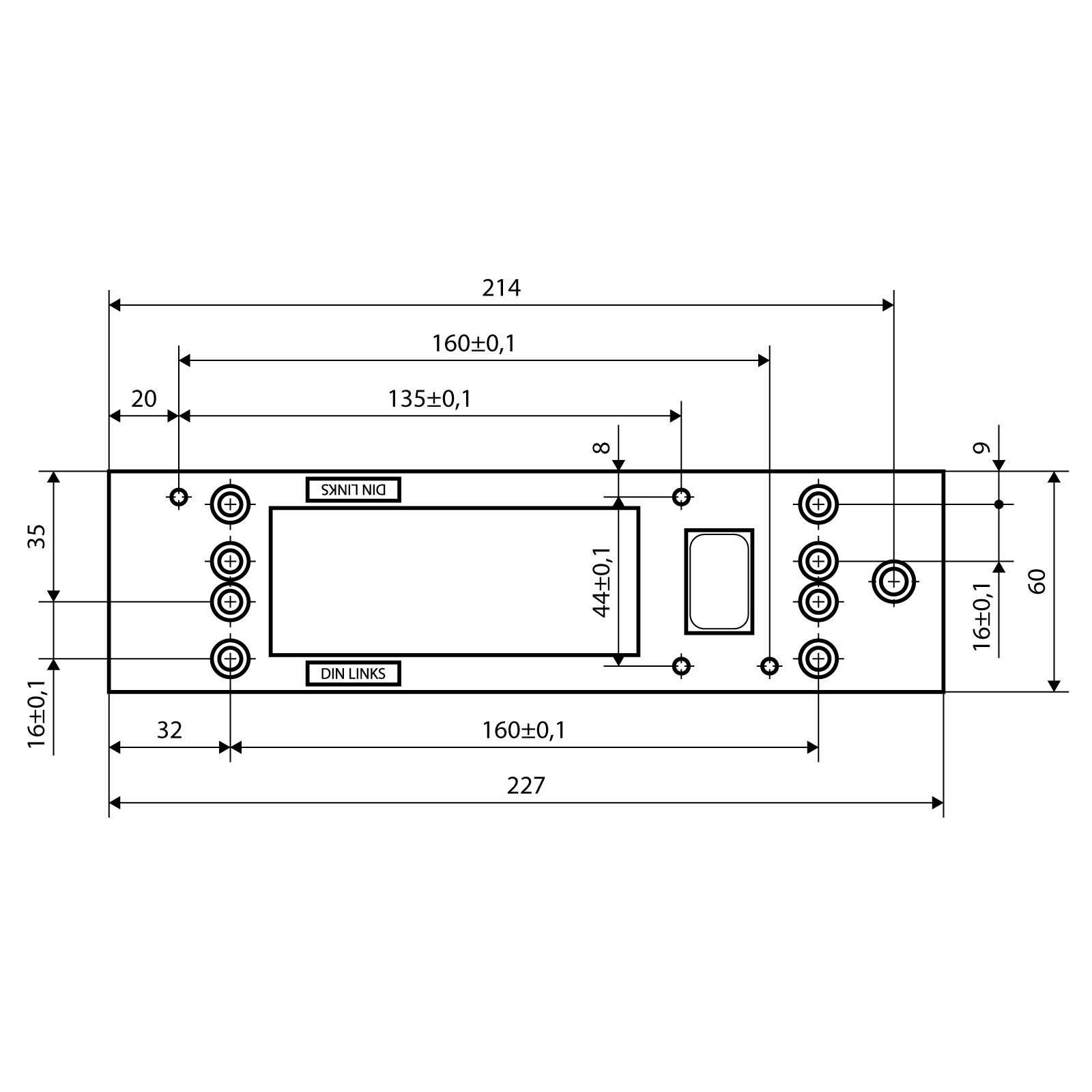 БУЛАТ Монтажная пластина МП-01(135х25х44) серебро для доводчика ДД812/5, ДД802/5 (100)