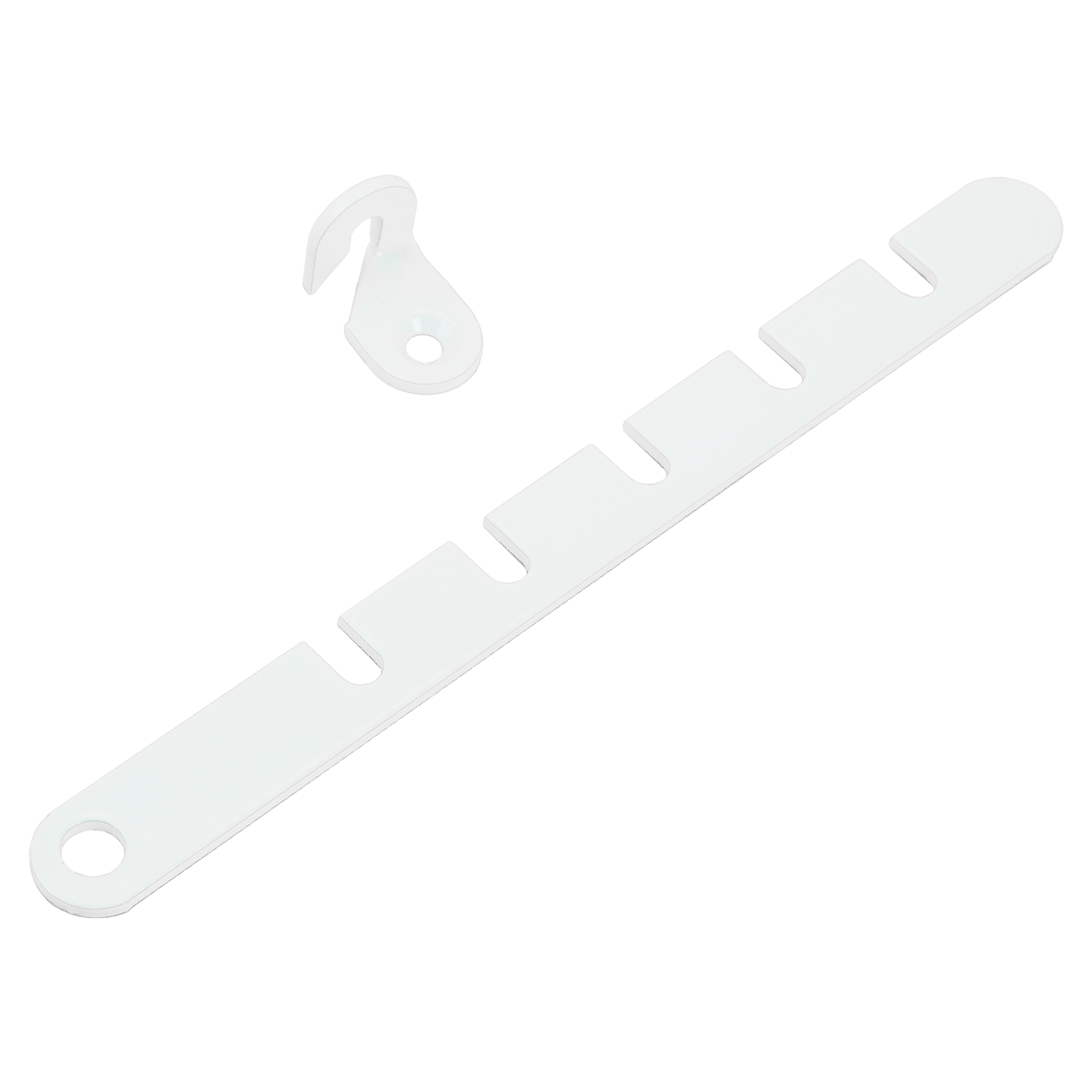 Ограничитель открывания окна Кунгур полимер белый (металл.) (100,10!!!) 