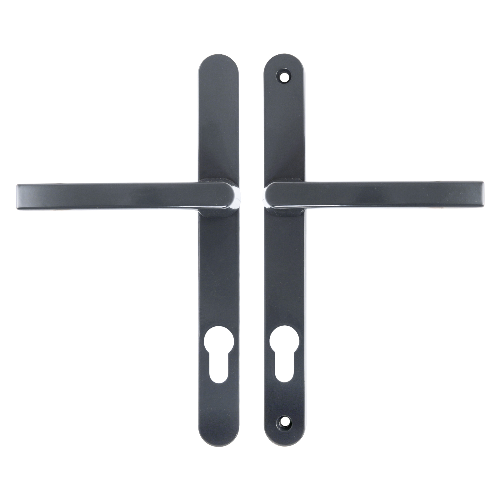 БУЛАТ РФ 85.25.02.7024 УРАЛ графит с пружин. м/о 85 "под пальчики" для узкопр. Комплект ручек (30)