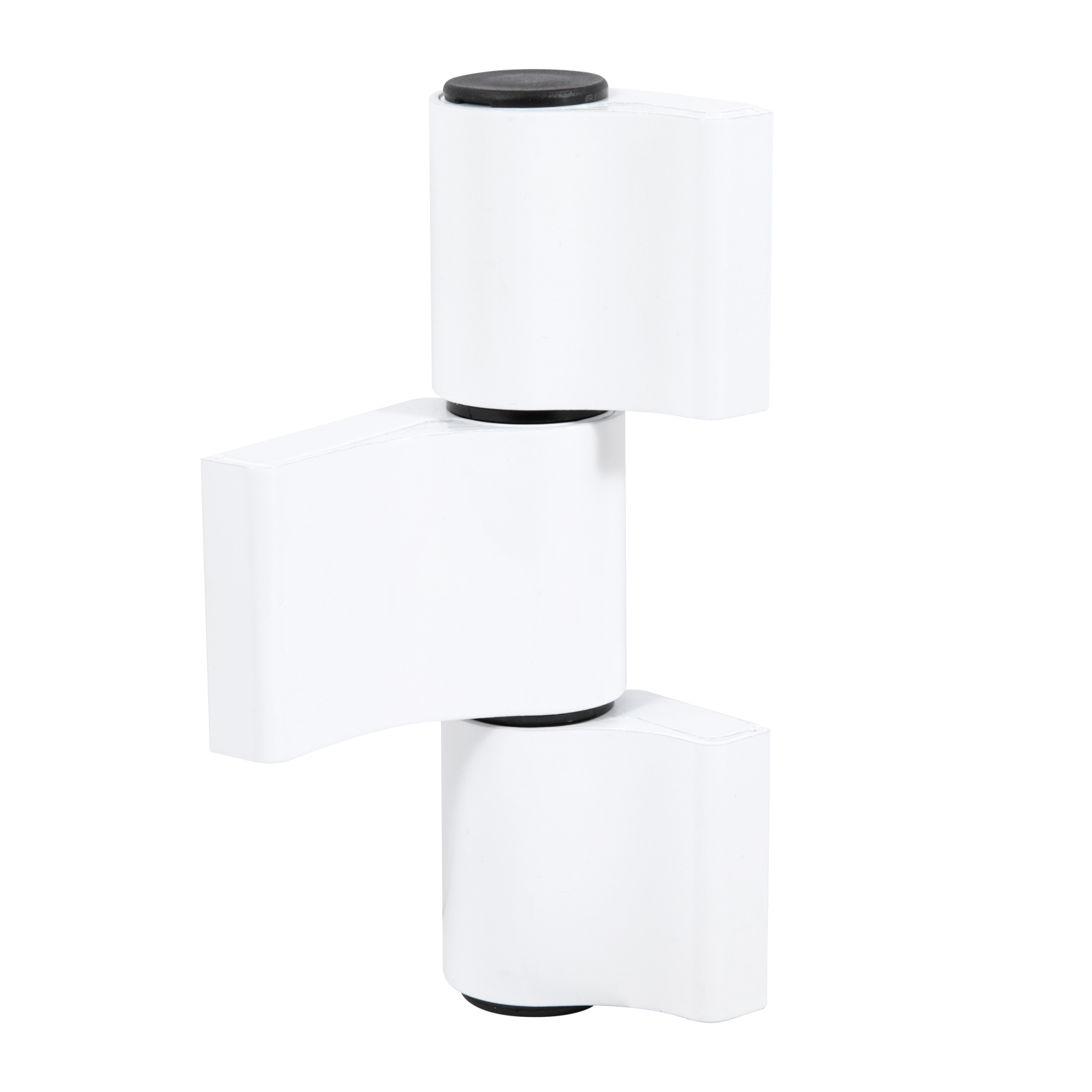 БУЛАТ ПН-153,5х96.9016 белый,1 подшип., 3-х секц. петля дверная для алюм. дверей,(U3-P1A) (16,2)