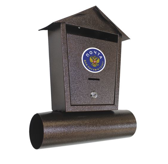 Ящик почтовый  Домик (антик/медь) 