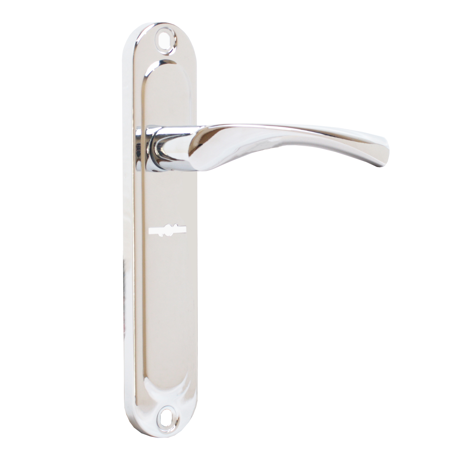 АЛЛЮР 03S CP R прав. для сувальдных замков м/о 42 мм Комплект ручек (20)