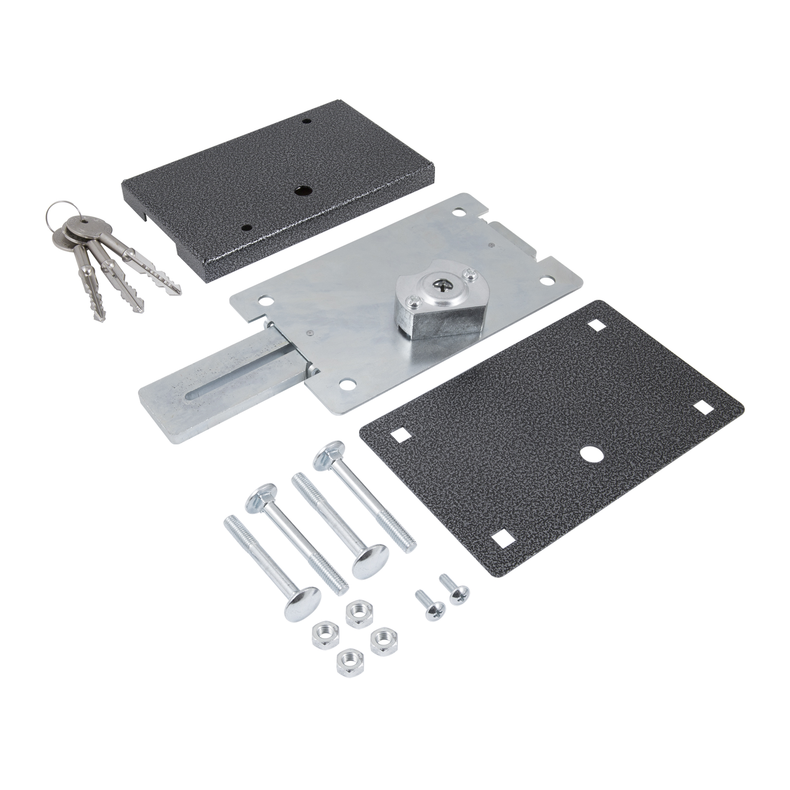 АЛЛЮР ЗНЦ крестов.ключ замок накладной тяж. (5)