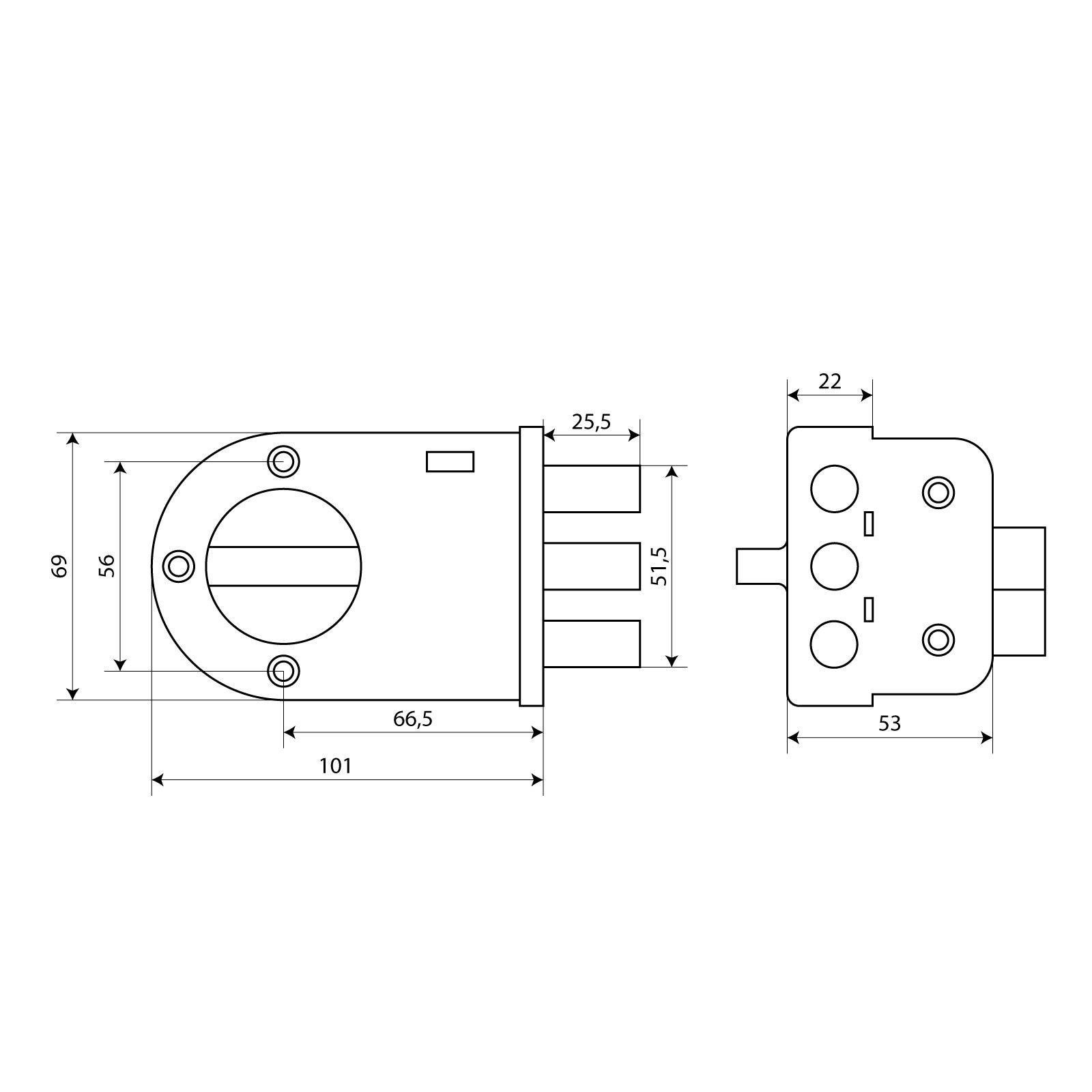 АЛЛЮР ЗН1.3 НТ Замок накладной (24)