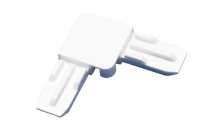 Уголок москитной сетки 17178 П белый (1000,500,100!!!)