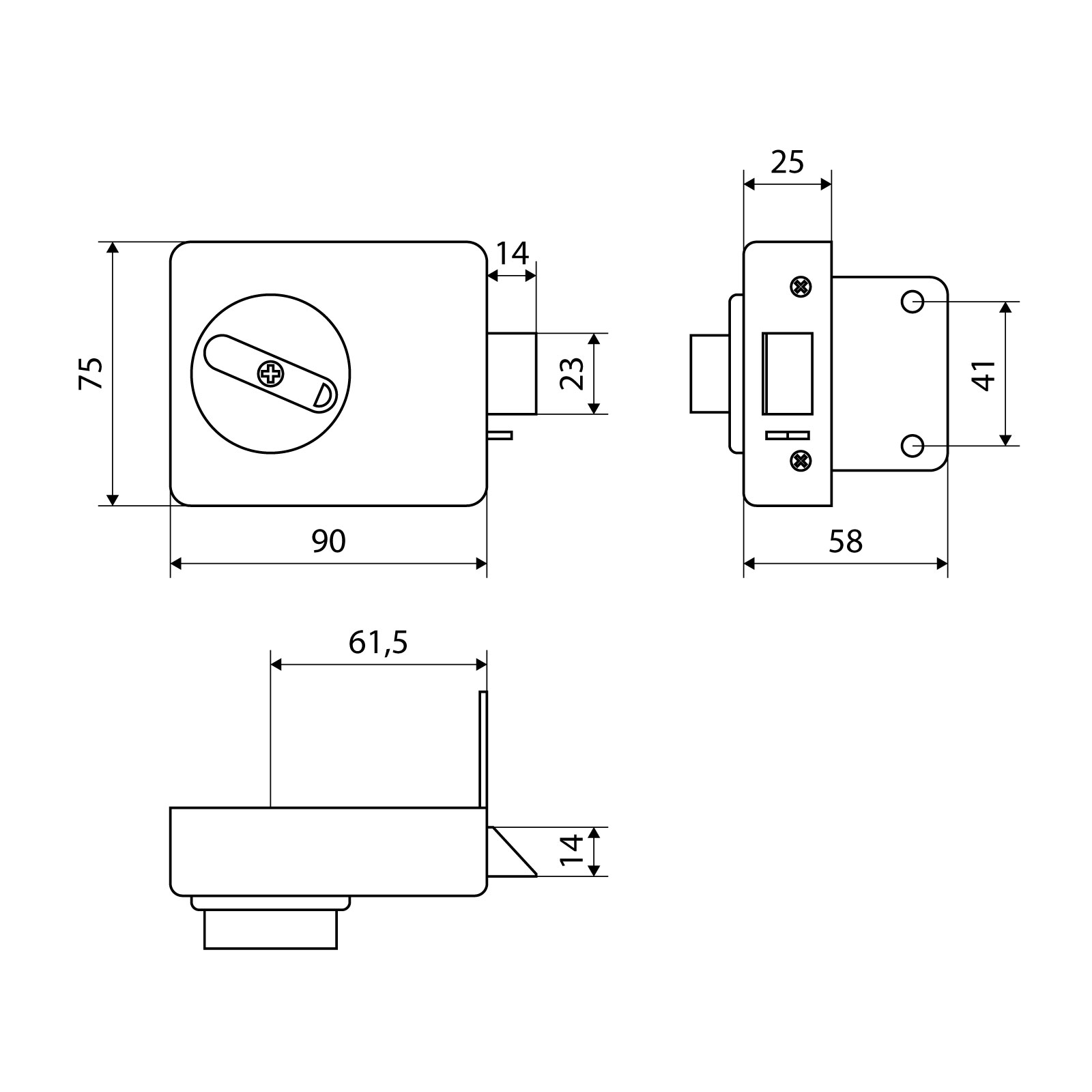АЛЛЮР ЗНД 2А Замок накладной (20)