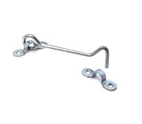 Скобис крючок ветровой 100 мм цинк белый (125,5!!!)