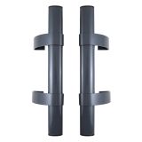 БУЛАТ РС-03.345.7016 антрацит, регулируемая, ручка скоба для аллюм. и ПВХ дверей,(АРД-03)(16)