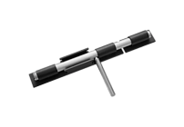 Засов Домарт ДОБРЫНЯ  450мм  черный d-20мм (5)