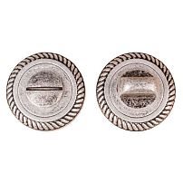 Сантехническая завертка к ручкам PUERTO BK AL 17 BIG SL серебро античное (6) Сантехническая завертка к ручкам PUERTO BK AL 17 BIG SL серебро античное (6)