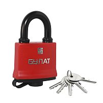 БУЛАТ ВС 1-П58 ПЛ всепогодный 5 кл. d=10,1мм Замок навесной (48,6) БУЛАТ ВС 1-П58 ПЛ всепогодный 5 кл. d=10,1мм Замок навесной (48,6)