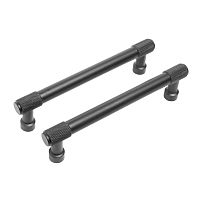 StahlBuro AP2307-96 2шт., BL матовый черный. Ручка-скоба мебельная (20, 200) StahlBuro AP2307-96 2шт., BL матовый черный. Ручка-скоба мебельная (20, 200)