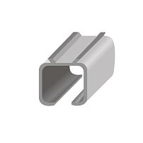 Направляющая ВЕРХНЯЯ для раздвижных дверей, длина 2м 