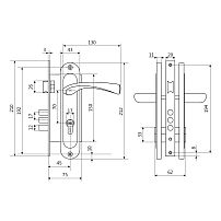 БУЛАТ ЗВ4-3.70.03.04 НОМОС хром 5 перф.кл. Замок врезной с/руч (12) БУЛАТ ЗВ4-3.70.03.04 НОМОС хром 5 перф.кл. Замок врезной с/руч (12)