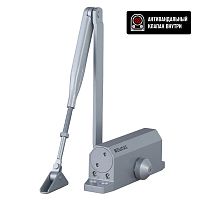 БУЛАТ Доводчик дверной ARCTIC (АРКТИК) ДД 502/4 A-S (60-120 кг) серебро, морозостойкий (10) БУЛАТ Доводчик дверной ARCTIC (АРКТИК) ДД 502/4 A-S (60-120 кг) серебро, морозостойкий (10)