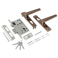 Птимаш ЗВ4-3.01 бронза Замок врезной с/руч (10)