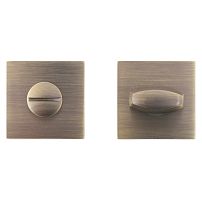 Сантехническая завертка к ручкам АЛЛЮР АРТ BK-S2 MAB(6130) мат.бронза (100,10)