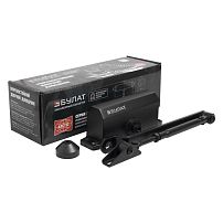 БУЛАТ Доводчик дверной ARCTIC (АРКТИК) ДД 501/3 A-B (25-85 кг) черный, морозостойкий (10) БУЛАТ Доводчик дверной ARCTIC (АРКТИК) ДД 501/3 A-B (25-85 кг) черный, морозостойкий (10)