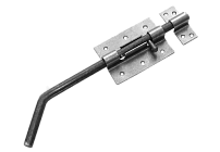 Засов Домарт гаражный ЗГ-300 б/п d-13мм (10)