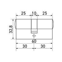 Стандарт MAX 60 (30х30) BL 5кл мат.черный перф.ключ/ключ Цилиндровый механизм (80,10) Стандарт MAX 60 (30х30) BL 5кл мат.черный перф.ключ/ключ Цилиндровый механизм (80,10)