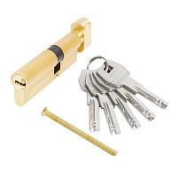 Стандарт MAX 85 (50х35В) SB 5кл мат.золото перф.ключ/верт. Цилиндровый механизм (60,10)