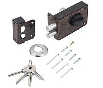 Д-град Зенит ЗН1-3-1 Медь Замок накладной (16) Д-град Зенит ЗН1-3-1 Медь Замок накладной (16)