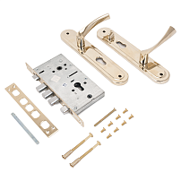 Апекс Т-0523-С-G-R прав без ц/м с/руч зол ЗД ЗЩ Замок врезной тяж (10) Апекс Т-0523-С-G-R прав без ц/м с/руч зол ЗД ЗЩ Замок врезной тяж (10)