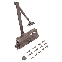 NOTEDO Доводчик дверной  DC-070 BROWN до 70 кг корич. (10)