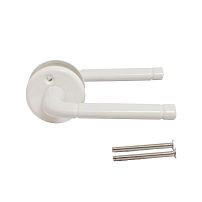 АЛЛЮР 16/028 WW белый для финских дверей Комплект ручек (40,20) АЛЛЮР 16/028 WW белый для финских дверей Комплект ручек (40,20)