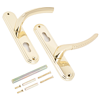 АЛЛЮР 132-1 55 мм GP латунь Комплект ручек (12,20) АЛЛЮР 132-1 55 мм GP латунь Комплект ручек (12,20)