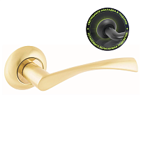 АЛЛЮР АРТ "ОСКАР" SB (1370) мат.золото С НАКЛАДКОЙ Комплект ручек (20)