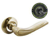 АЛЛЮР АРТ "ЛАЙЗА" AB (1800) ст.бронза С НАКЛАДКОЙ Комплект ручек (20) АЛЛЮР АРТ "ЛАЙЗА" AB (1800) ст.бронза С НАКЛАДКОЙ Комплект ручек (20)