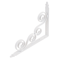 Кронштейн фигурный Домарт мод.8 (250*200) белый (10) Кронштейн фигурный Домарт мод.8 (250*200) белый (10)