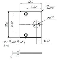 Ответная планка Балашиха  ЗК 02.015 (к ЗКП)