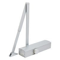 БУЛАТ Доводчик дверной PROFI ДД 802/5 B-S (25-120 кг) серебро, морозостойкий (10)  БУЛАТ Доводчик дверной PROFI ДД 802/5 B-S (25-120 кг) серебро, морозостойкий (10)
