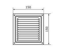 Домарт 150*150 (бронза антик) метал.Решетка вентил (50) Домарт 150*150 (бронза антик) метал.Решетка вентил (50)