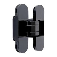 АЛЛЮР АРТ 110*30 3D матовый черный RAL 9005 ЦЕНА ЗА 2 шт.Петля дверная скрытая (16)