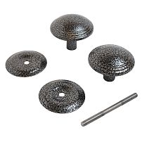 РДК -115 Антик Серебро Ручка-кнопка (50) Упакованная РДК -115 Антик Серебро Ручка-кнопка (50) Упакованная