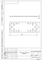 Пластина крепежная Кунгур 180*65*2.0 цинк ГОЦ (50,25,10!!!)