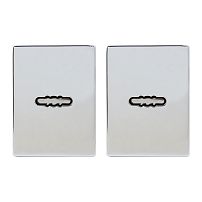 Накладка для сув/м (пара) БУЛАТ НДС 02.04 ФЕРОНА хром (10,100)