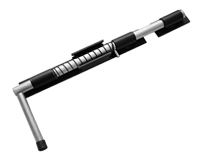 Засов Домарт ДОБРЫНЯ  450мм с пружиной мод.2 черный d-20мм (5)