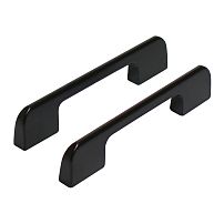 StahlBuro A300-96 2шт., BL матовый черный. Ручка-скоба мебельная (20, 200) StahlBuro A300-96 2шт., BL матовый черный. Ручка-скоба мебельная (20, 200)