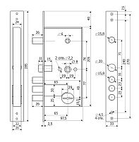Гардиан 50.15 Длин.КЛ. ЗЩ ЗД 4кл б/о б/накл Замок врезной тяж. (10) Гардиан 50.15 Длин.КЛ. ЗЩ ЗД 4кл б/о б/накл Замок врезной тяж. (10)