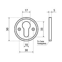 Накладка для ц/м АЛЛЮР 016PZ-50 WW белый для финских дверей (200,20) Накладка для ц/м АЛЛЮР 016PZ-50 WW белый для финских дверей (200,20)