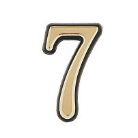 Цифра дверная АЛЛЮР БОЛЬШАЯ пластик "7" золото (1000,50) Цифра дверная АЛЛЮР БОЛЬШАЯ пластик "7" золото (1000,50)
