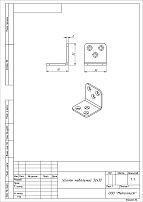 Уголок Кунгур меб 32х32 цинк (400,10!!!) (100,10!!!)